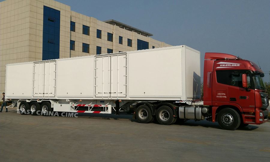 dry van truck trailer