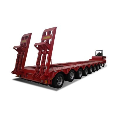 220Tons Lowbed Flatbed Trailer