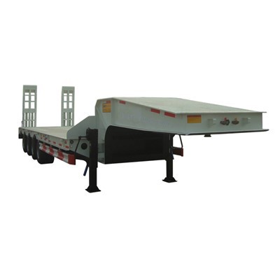 Prikolica s niskim krevetom od 4 osovine